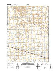 Max Idaho Current topographic map, 1:24000 scale, 7.5 X 7.5 Minute, Year 2013