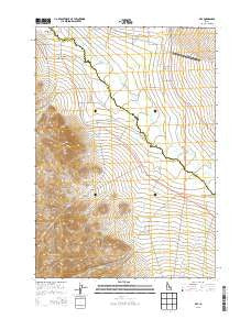 May Idaho Current topographic map, 1:24000 scale, 7.5 X 7.5 Minute, Year 2013