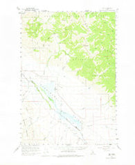 May Idaho Historical topographic map, 1:62500 scale, 15 X 15 Minute, Year 1956