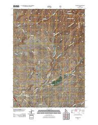 Mayfield Idaho Historical topographic map, 1:24000 scale, 7.5 X 7.5 Minute, Year 2011