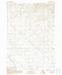 Mayfield SE Idaho Historical topographic map, 1:24000 scale, 7.5 X 7.5 Minute, Year 1990