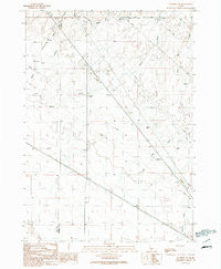 Mayfield SW Idaho Historical topographic map, 1:24000 scale, 7.5 X 7.5 Minute, Year 1990