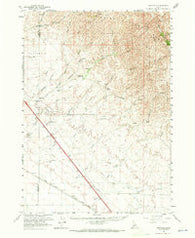 Mayfield Idaho Historical topographic map, 1:62500 scale, 15 X 15 Minute, Year 1960