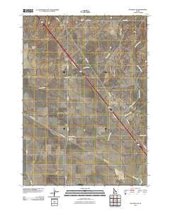 Mayfield SW Idaho Historical topographic map, 1:24000 scale, 7.5 X 7.5 Minute, Year 2010