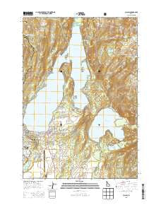 McCall Idaho Current topographic map, 1:24000 scale, 7.5 X 7.5 Minute, Year 2013