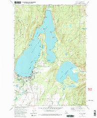 McCall Idaho Historical topographic map, 1:24000 scale, 7.5 X 7.5 Minute, Year 1973