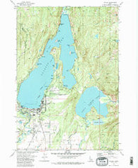 McCall Idaho Historical topographic map, 1:24000 scale, 7.5 X 7.5 Minute, Year 1973