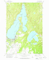 McCall Idaho Historical topographic map, 1:24000 scale, 7.5 X 7.5 Minute, Year 1973