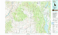 McCall Idaho Historical topographic map, 1:100000 scale, 30 X 60 Minute, Year 1980