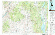 McCall Idaho Historical topographic map, 1:100000 scale, 30 X 60 Minute, Year 1980
