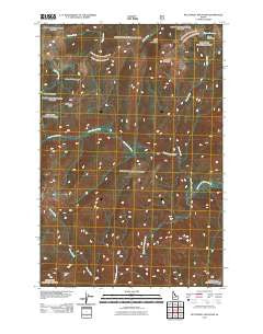 McConnell Mountain Idaho Historical topographic map, 1:24000 scale, 7.5 X 7.5 Minute, Year 2011