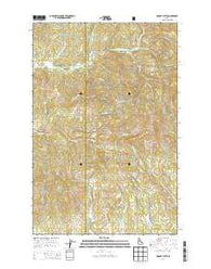 McGary Butte Idaho Current topographic map, 1:24000 scale, 7.5 X 7.5 Minute, Year 2014