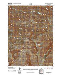 McHan Reservoir Idaho Historical topographic map, 1:24000 scale, 7.5 X 7.5 Minute, Year 2010