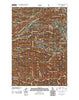 McKinzie Creek Idaho Historical topographic map, 1:24000 scale, 7.5 X 7.5 Minute, Year 2011