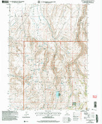 McMullen Basin Idaho Historical topographic map, 1:24000 scale, 7.5 X 7.5 Minute, Year 2001