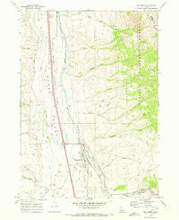 Mc Cammon Idaho Historical topographic map, 1:24000 scale, 7.5 X 7.5 Minute, Year 1968