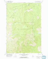 Mc Connell Mtn Idaho Historical topographic map, 1:24000 scale, 7.5 X 7.5 Minute, Year 1966