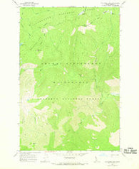 Mc Connell Mtn Idaho Historical topographic map, 1:24000 scale, 7.5 X 7.5 Minute, Year 1966