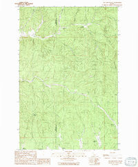 Mc Gary Butte Idaho Historical topographic map, 1:24000 scale, 7.5 X 7.5 Minute, Year 1990