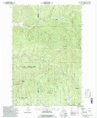 Mc Gary Butte Idaho Historical topographic map, 1:24000 scale, 7.5 X 7.5 Minute, Year 1994