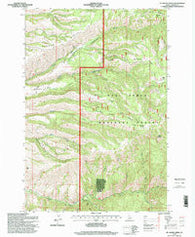 Mc Kinzie Creek Idaho Historical topographic map, 1:24000 scale, 7.5 X 7.5 Minute, Year 1995