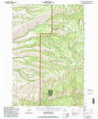 Mc Kinzie Creek Idaho Historical topographic map, 1:24000 scale, 7.5 X 7.5 Minute, Year 1995