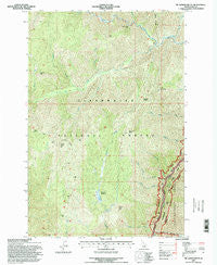 Mc Lendon Butte Idaho Historical topographic map, 1:24000 scale, 7.5 X 7.5 Minute, Year 1994