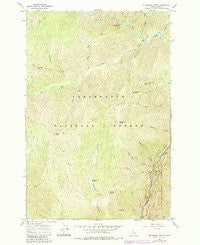 Mc Lendon Butte Idaho Historical topographic map, 1:24000 scale, 7.5 X 7.5 Minute, Year 1966