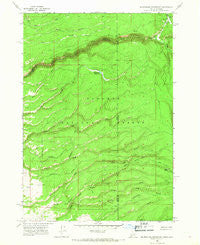 Mc Renolds Reservoir Idaho Historical topographic map, 1:24000 scale, 7.5 X 7.5 Minute, Year 1965
