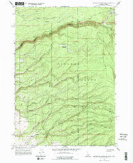 Mc Renolds Reservoir Idaho Historical topographic map, 1:24000 scale, 7.5 X 7.5 Minute, Year 1965