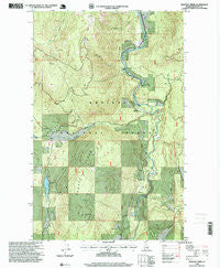 Meadow Creek Idaho Historical topographic map, 1:24000 scale, 7.5 X 7.5 Minute, Year 1996