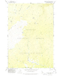 Meadow Of Doubt Idaho Historical topographic map, 1:24000 scale, 7.5 X 7.5 Minute, Year 1974