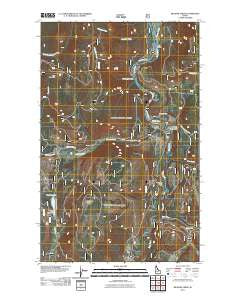Meadow Creek Idaho Historical topographic map, 1:24000 scale, 7.5 X 7.5 Minute, Year 2011