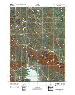 Meadow Creek Mountain Idaho Historical topographic map, 1:24000 scale, 7.5 X 7.5 Minute, Year 2010