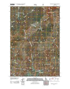 Meadow of Doubt Idaho Historical topographic map, 1:24000 scale, 7.5 X 7.5 Minute, Year 2011