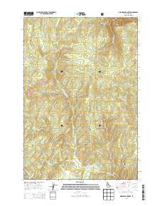 Meadow of Doubt Idaho Current topographic map, 1:24000 scale, 7.5 X 7.5 Minute, Year 2013