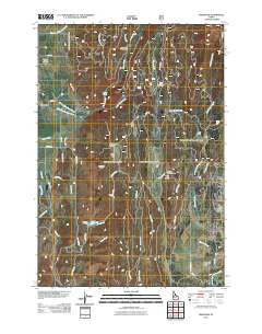 Meadows Idaho Historical topographic map, 1:24000 scale, 7.5 X 7.5 Minute, Year 2011