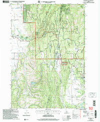 Meadows Idaho Historical topographic map, 1:24000 scale, 7.5 X 7.5 Minute, Year 2004