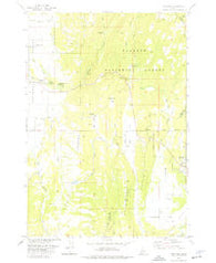 Meadows Idaho Historical topographic map, 1:24000 scale, 7.5 X 7.5 Minute, Year 1973
