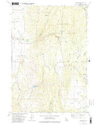 Meadows Idaho Historical topographic map, 1:24000 scale, 7.5 X 7.5 Minute, Year 1973