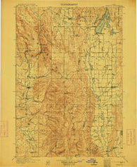 Meadows Idaho Historical topographic map, 1:125000 scale, 30 X 30 Minute, Year 1911