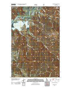 Medimont Idaho Historical topographic map, 1:24000 scale, 7.5 X 7.5 Minute, Year 2011