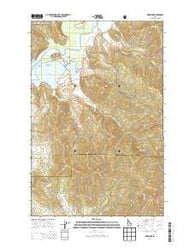 Medimont Idaho Current topographic map, 1:24000 scale, 7.5 X 7.5 Minute, Year 2014