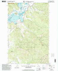 Medimont Idaho Historical topographic map, 1:24000 scale, 7.5 X 7.5 Minute, Year 1996