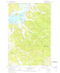 Medimont Idaho Historical topographic map, 1:24000 scale, 7.5 X 7.5 Minute, Year 1981