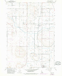 Melba Idaho Historical topographic map, 1:24000 scale, 7.5 X 7.5 Minute, Year 1958