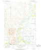 Menan Buttes Idaho Historical topographic map, 1:24000 scale, 7.5 X 7.5 Minute, Year 1951