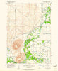Menan Buttes Idaho Historical topographic map, 1:24000 scale, 7.5 X 7.5 Minute, Year 1951