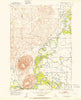 Menan Buttes Idaho Historical topographic map, 1:24000 scale, 7.5 X 7.5 Minute, Year 1951