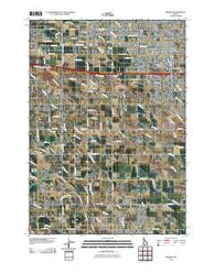 Meridian Idaho Historical topographic map, 1:24000 scale, 7.5 X 7.5 Minute, Year 2010